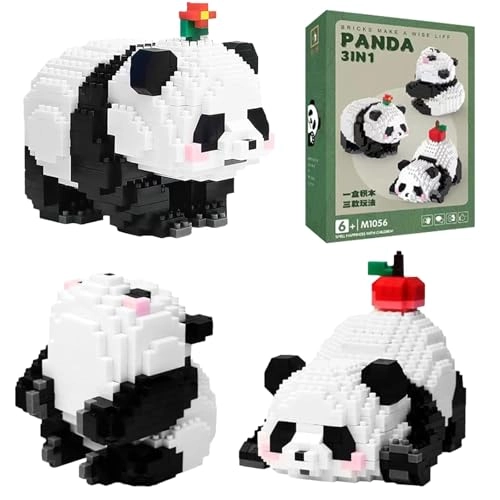 Panda Building Blocks Set - Panda 940 pcs