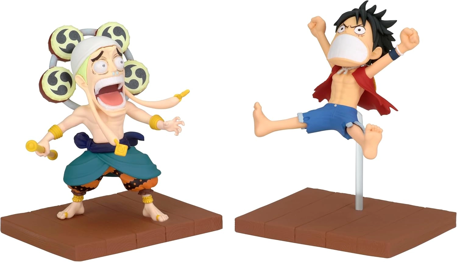 BANDAI SPIRITS Monkey D. Luffy + Enel - One Piece