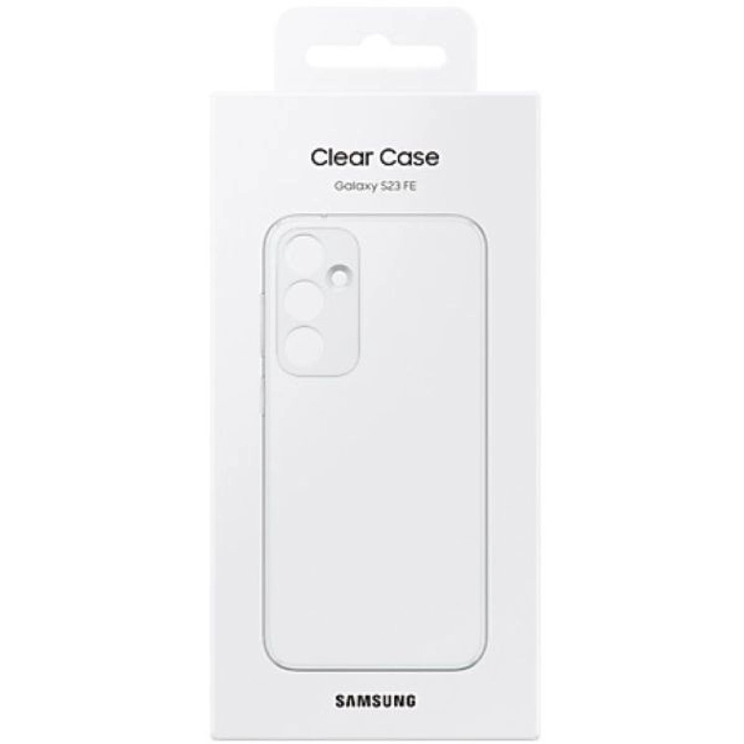 Glossy Case Clear Case for Galaxy S23 FE