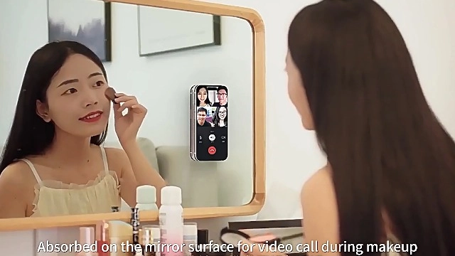 Double Sided Silicone Cup Phone Case Mount