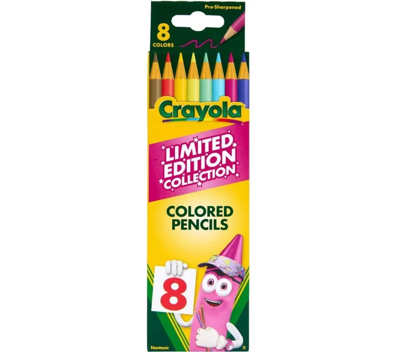Limited Edition Collection Colored Pencils - 8 Pcs