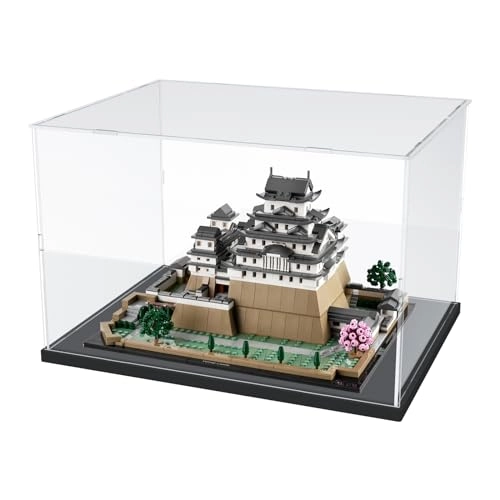 Acrylic Display Case - 1 piece(s) Compatible with Lego Hogwarts Castle 76419, Lego Himeji Castle 21060, Lego Snow White 43242
