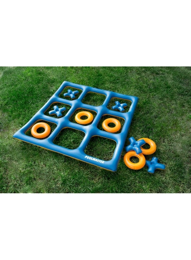 Giant Floating Tic Tac Toe - 4 feet square Orange/Blue (Reversible)