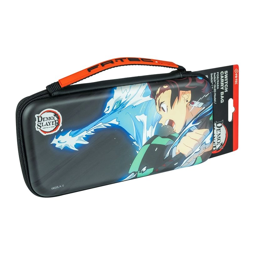 FR-TEC Demon Slayer Premium Bag - Water Breath Nintendo Switch