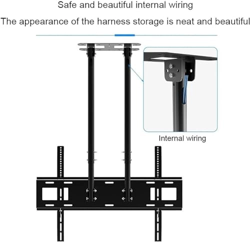 TV Ceiling Mount - 160kg 75-100 inch