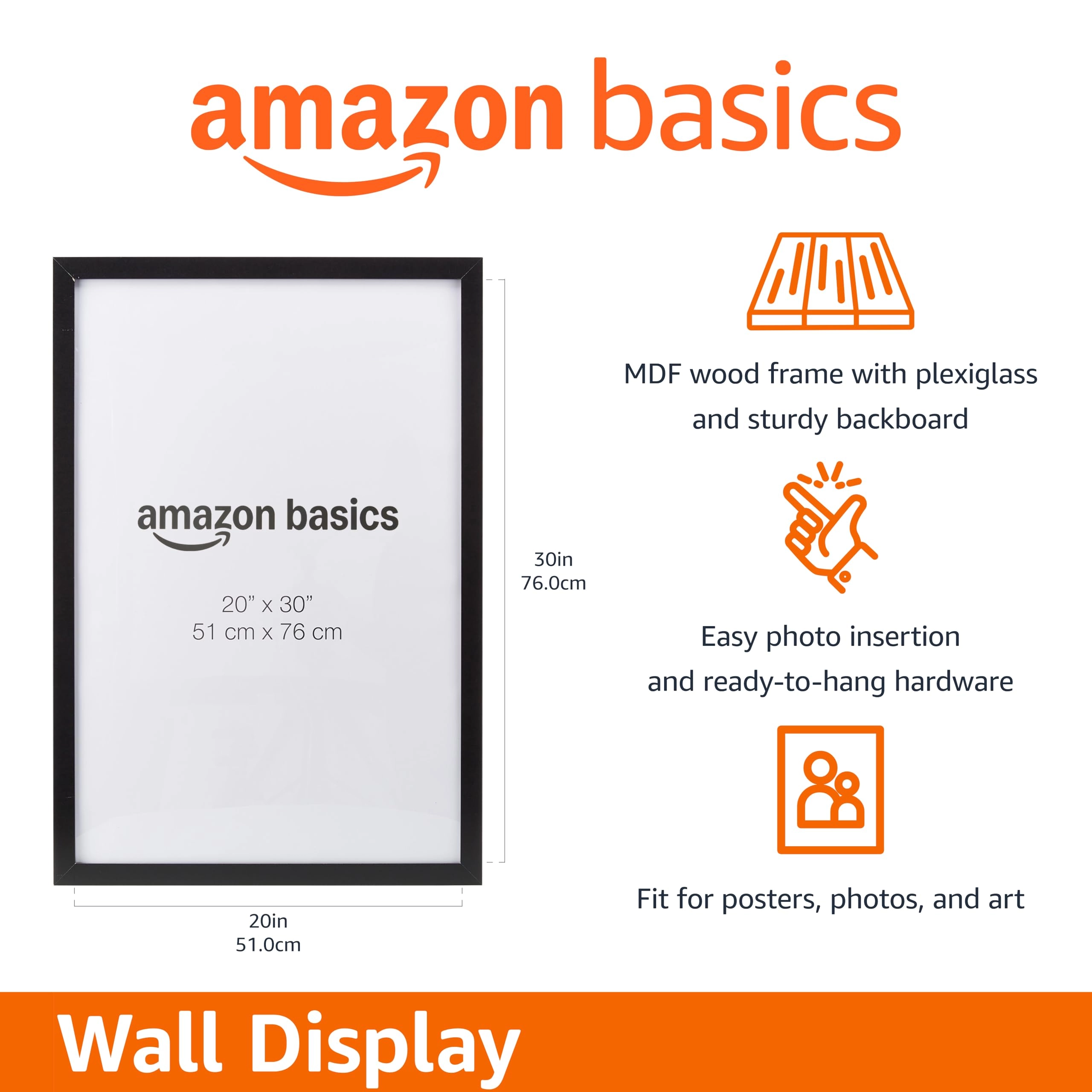 Poster Frame - 51 cm x 76 cm
