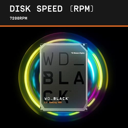 WD_BLACK 3.5" 7200rpm 256 MB Cache SATA 6Gb/s (WD6004FZBX) - 6TB