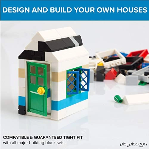 Windows, Doors, and Roof Tops Set - 400 pcs