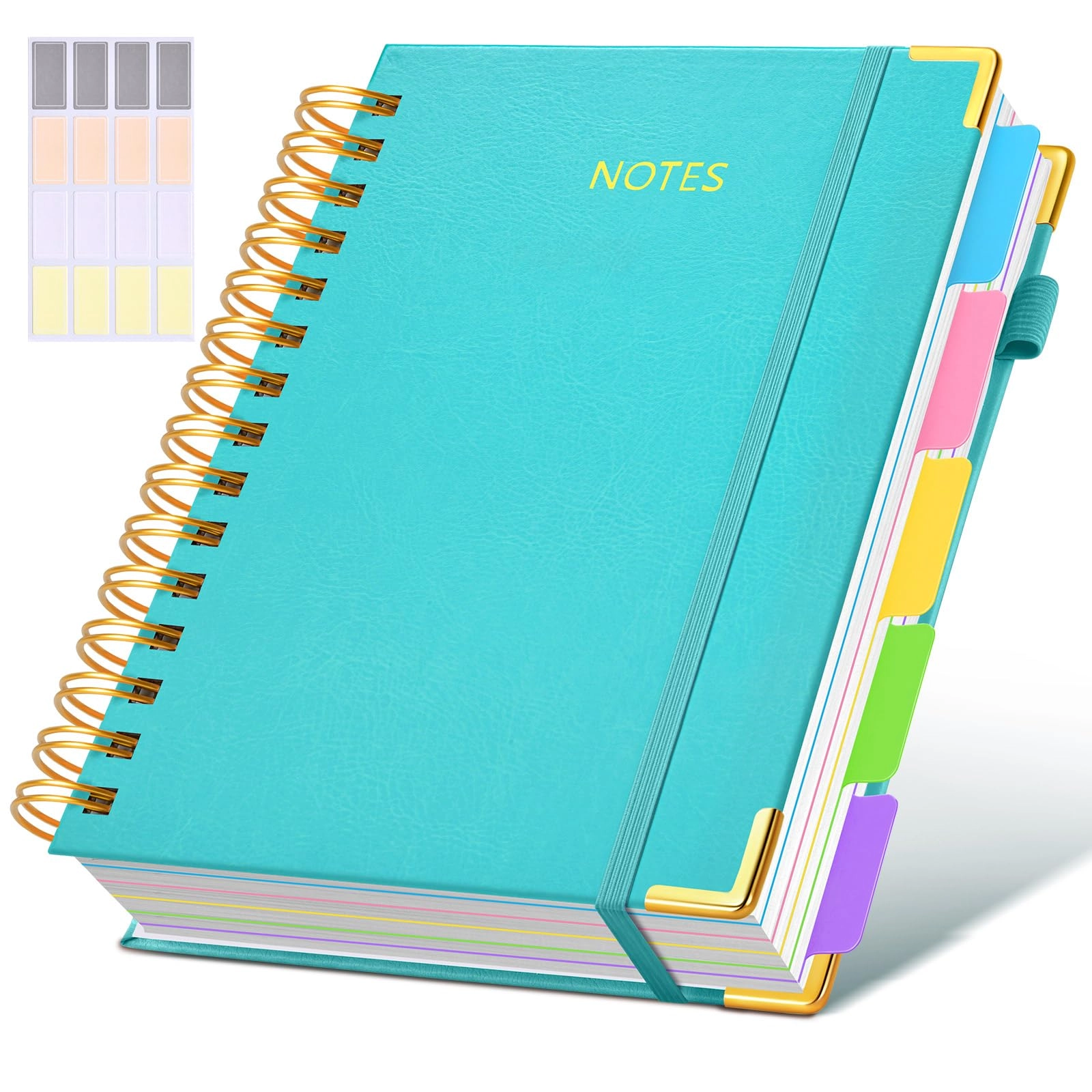 dilitego Hardcover Spiral Notebook A5 Spiral - Lined 300 Pages