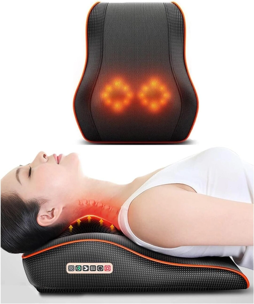 BLOOMING TIME Cervical Spine Pillow Massager 764008874819 Neck Massager