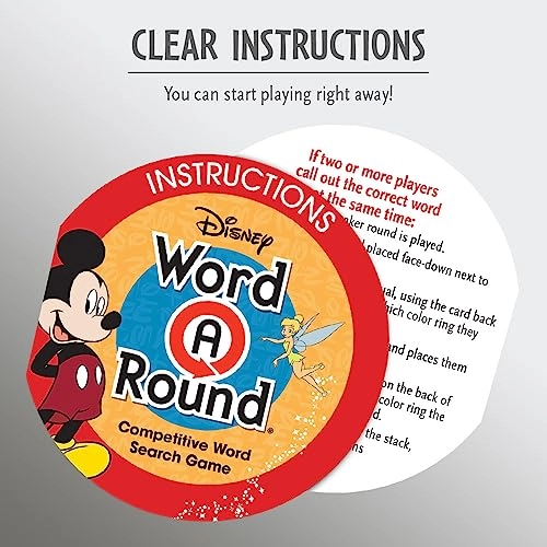 Disney WordARound - Card Game