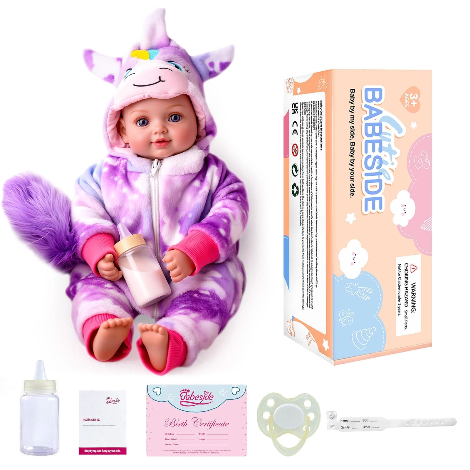 Soft Doll - 15-Inch Vinyl Feeding Set Ages 3+