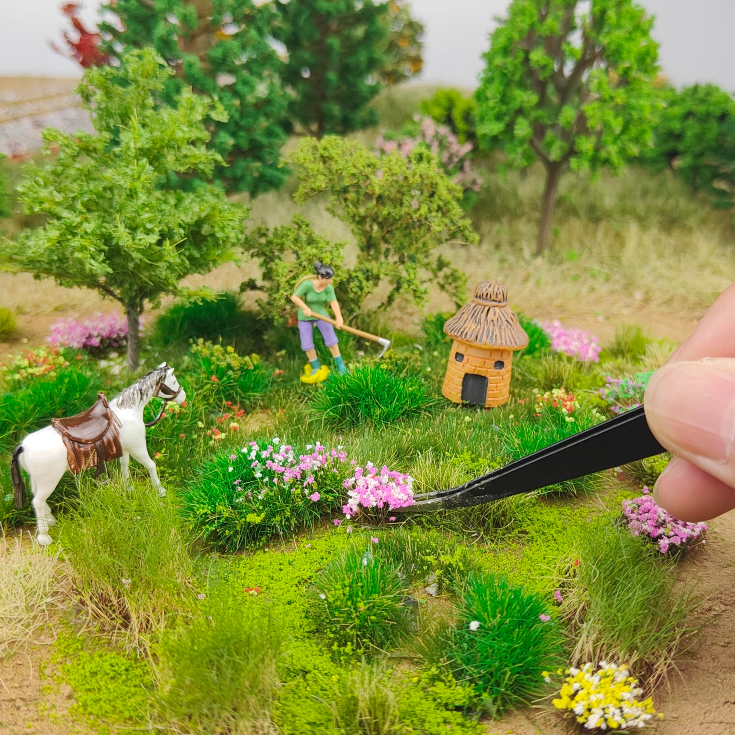 Static Grass Tufts - 170 Pcs