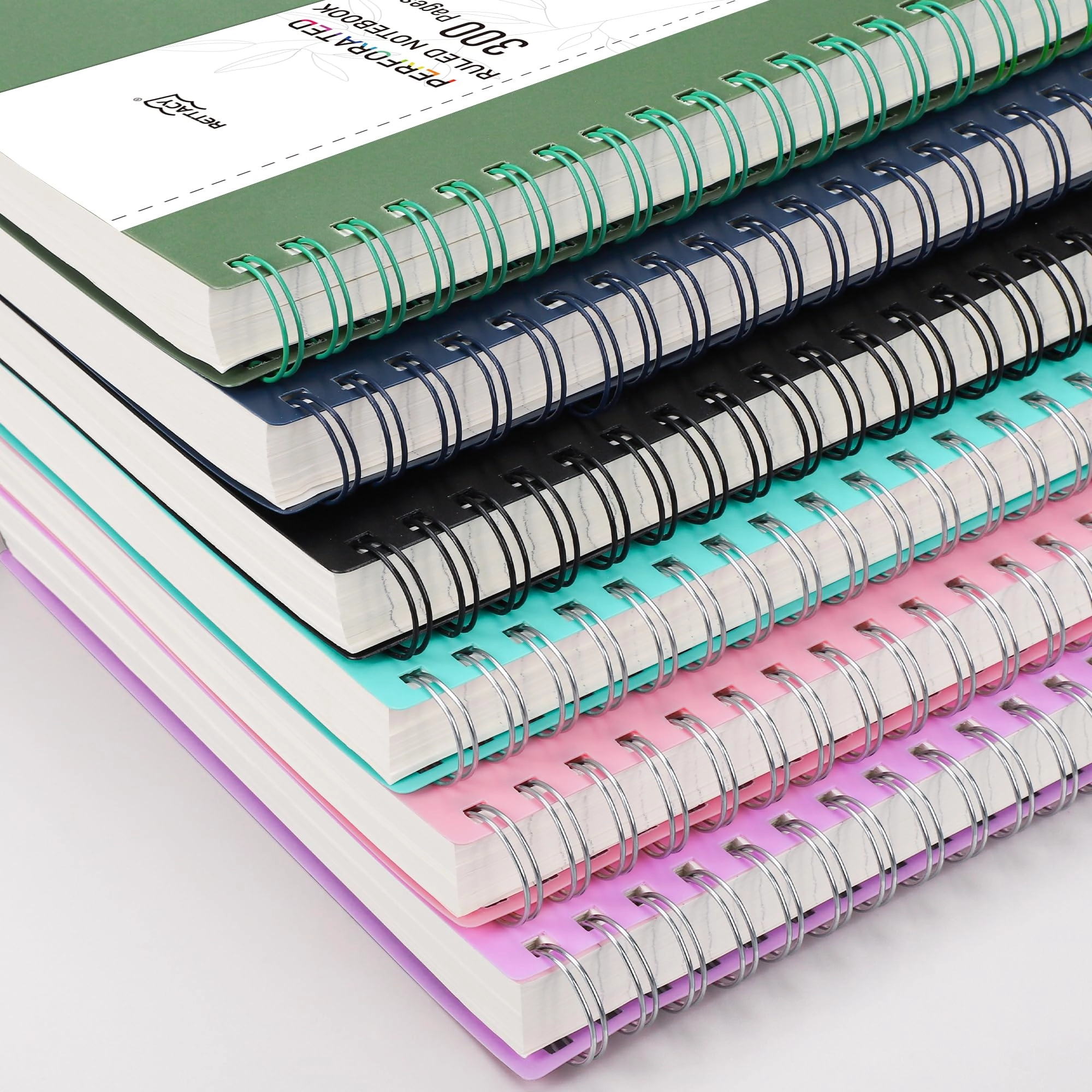 A4 Notebook A4 Spiral - Lined 150 Sheets