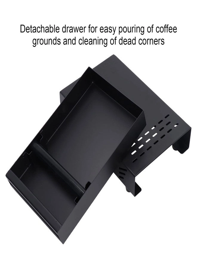 Coffee Knock Box - Removable Drawer Stainless Steel
