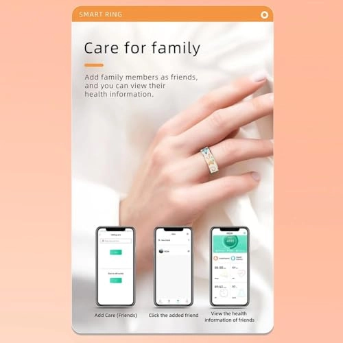 R15 - Smart Ring Heart Rate Blood Oxygen