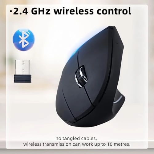 Vertical Ergonomic Mouse - USB