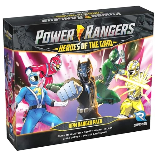 Power Rangers: Heroes of The Grid: RPM Ranger Pack