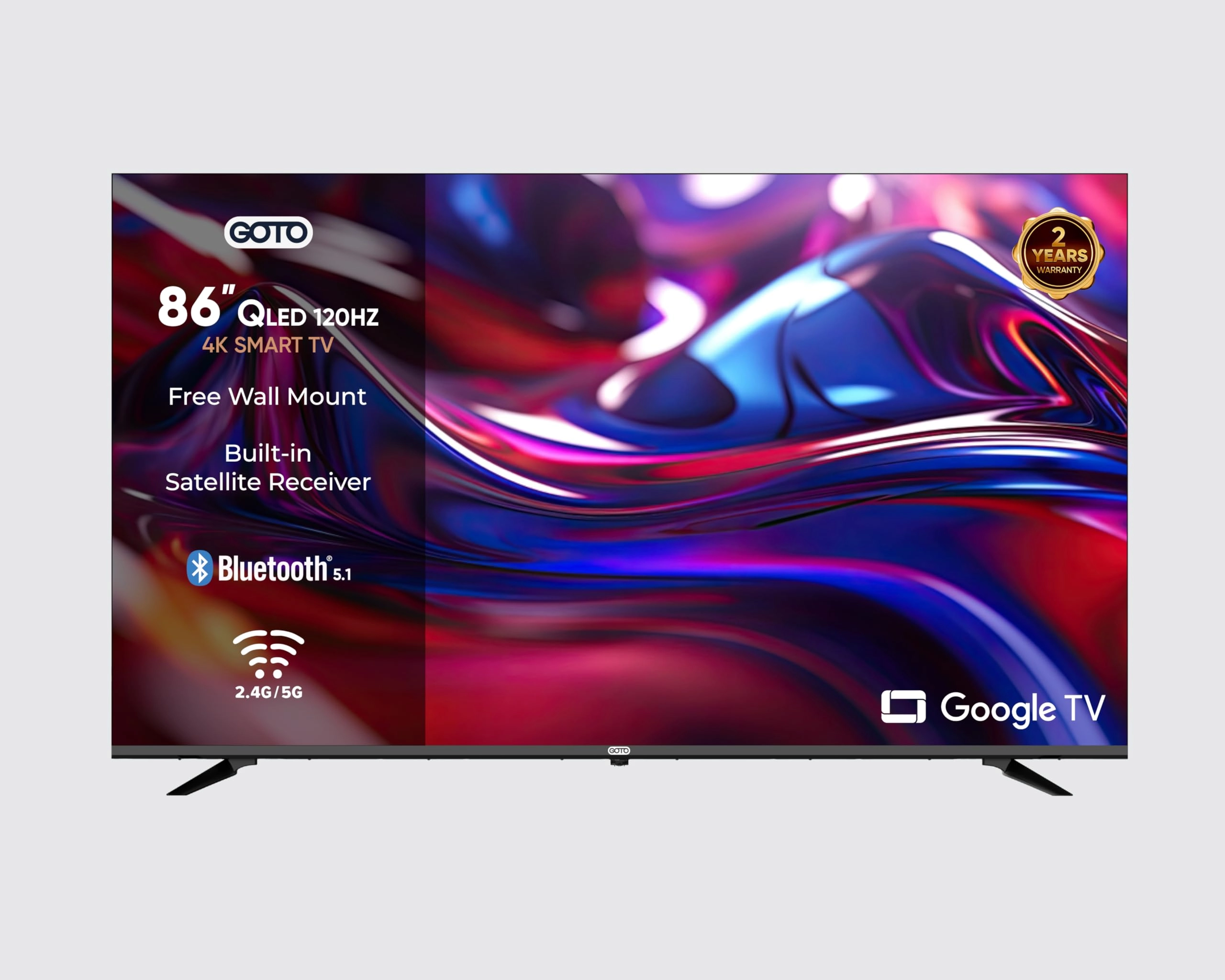GOTO Software G86GQU12D120R - 86 Inch