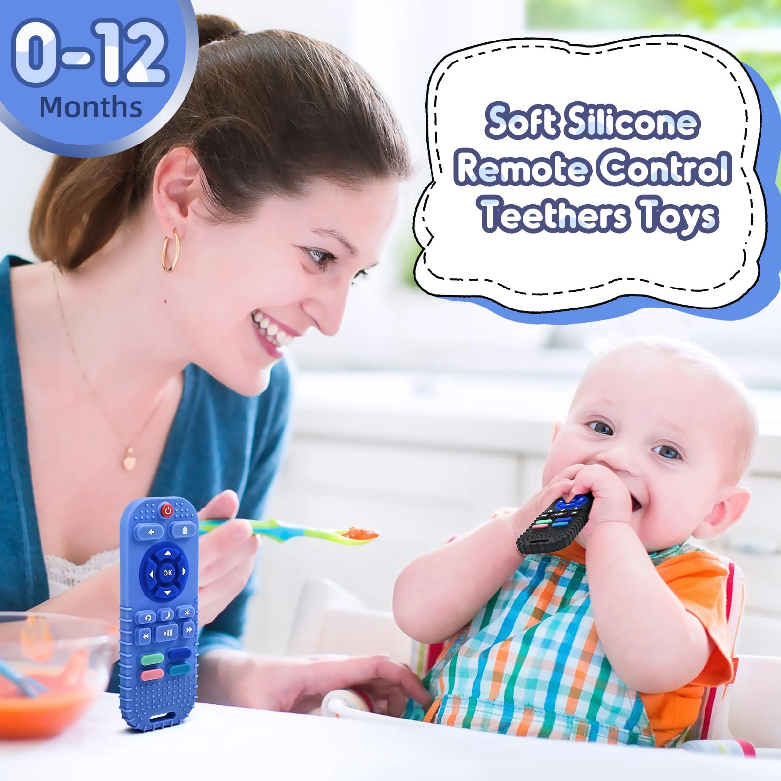Remote Control Teether - Silicone