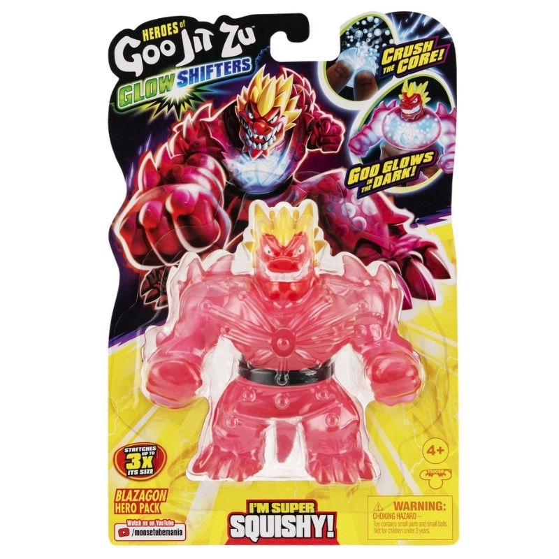 Goo Jit Zu Glowshifters S8 - Hero Pack Blazagon