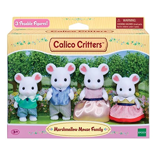 Marshmallow Mouse Family (CC1802) 4 pcs