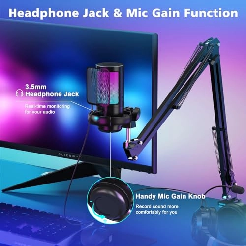 RGB Microphone USB Microphone