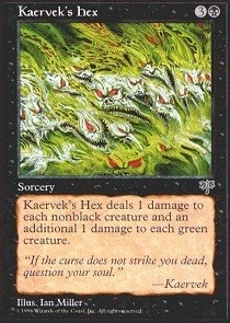 Wizards of the Coast Kaervek's Hex - Mirage