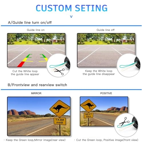 Backup Camera - Night vision Wired 720P