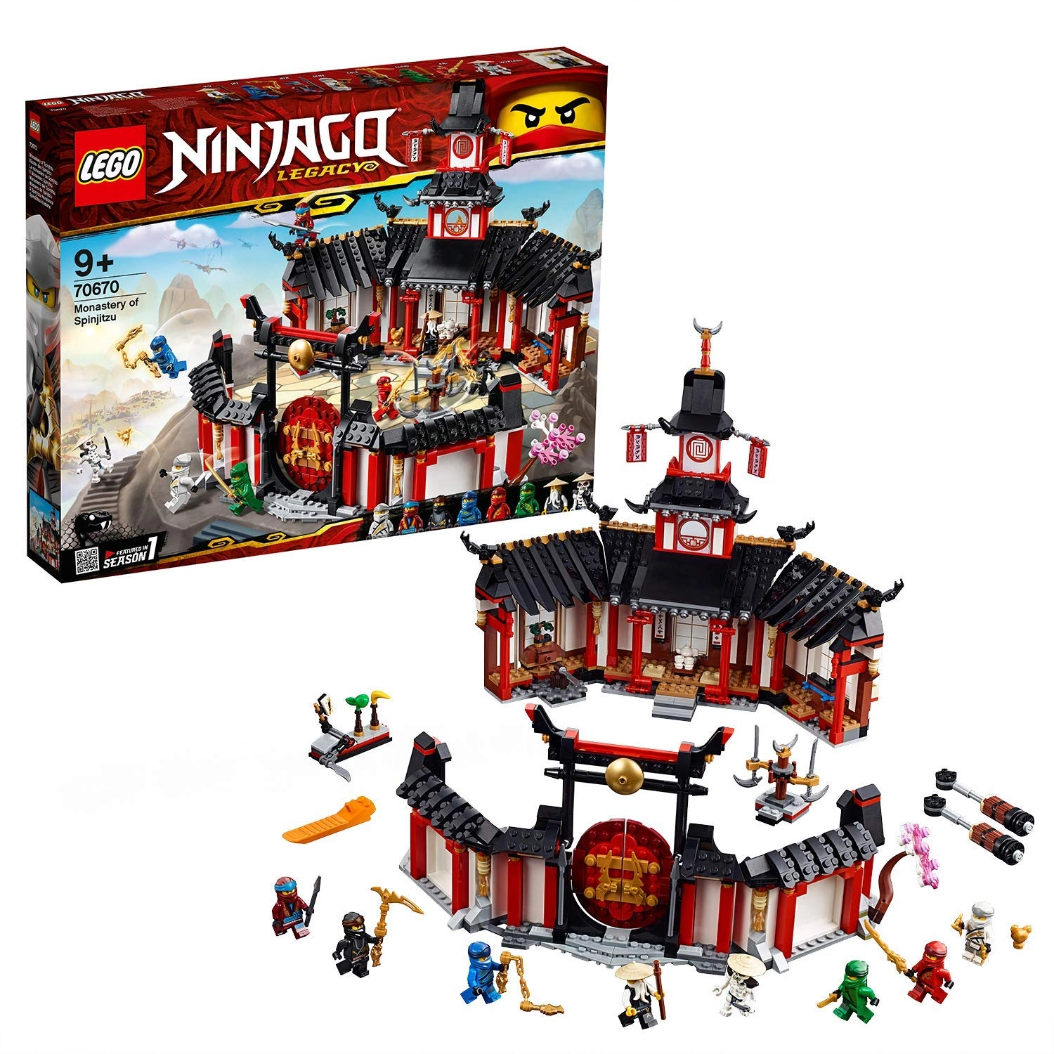 NINJAGO Monastery of Spinjitzu (70670) - Legacy