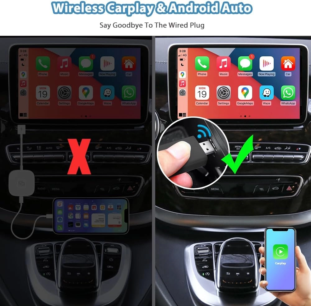 Wireless CarPlay & Android Auto Adapter