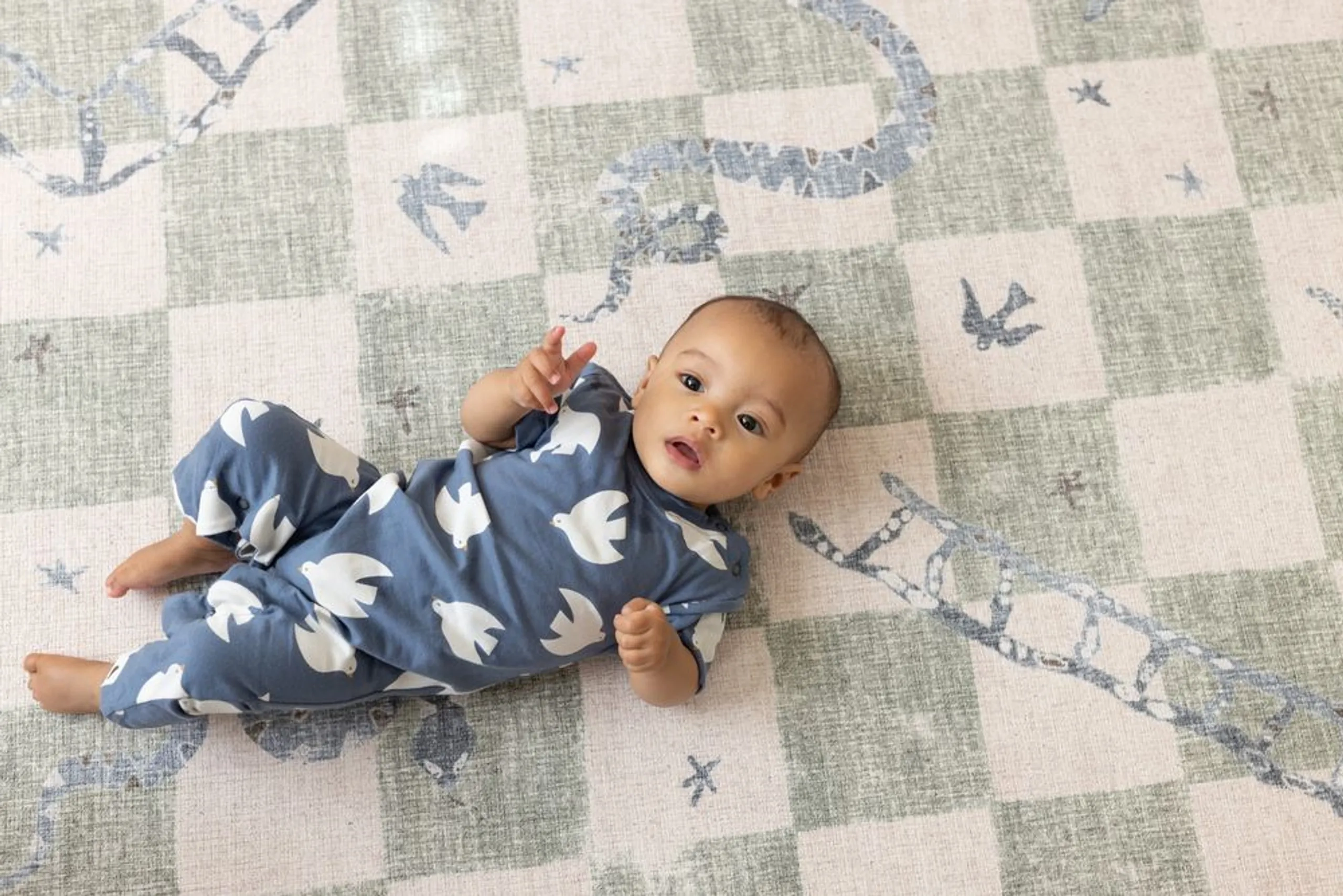 Checker & Ludo Playmat - Suitable for 0 month and above