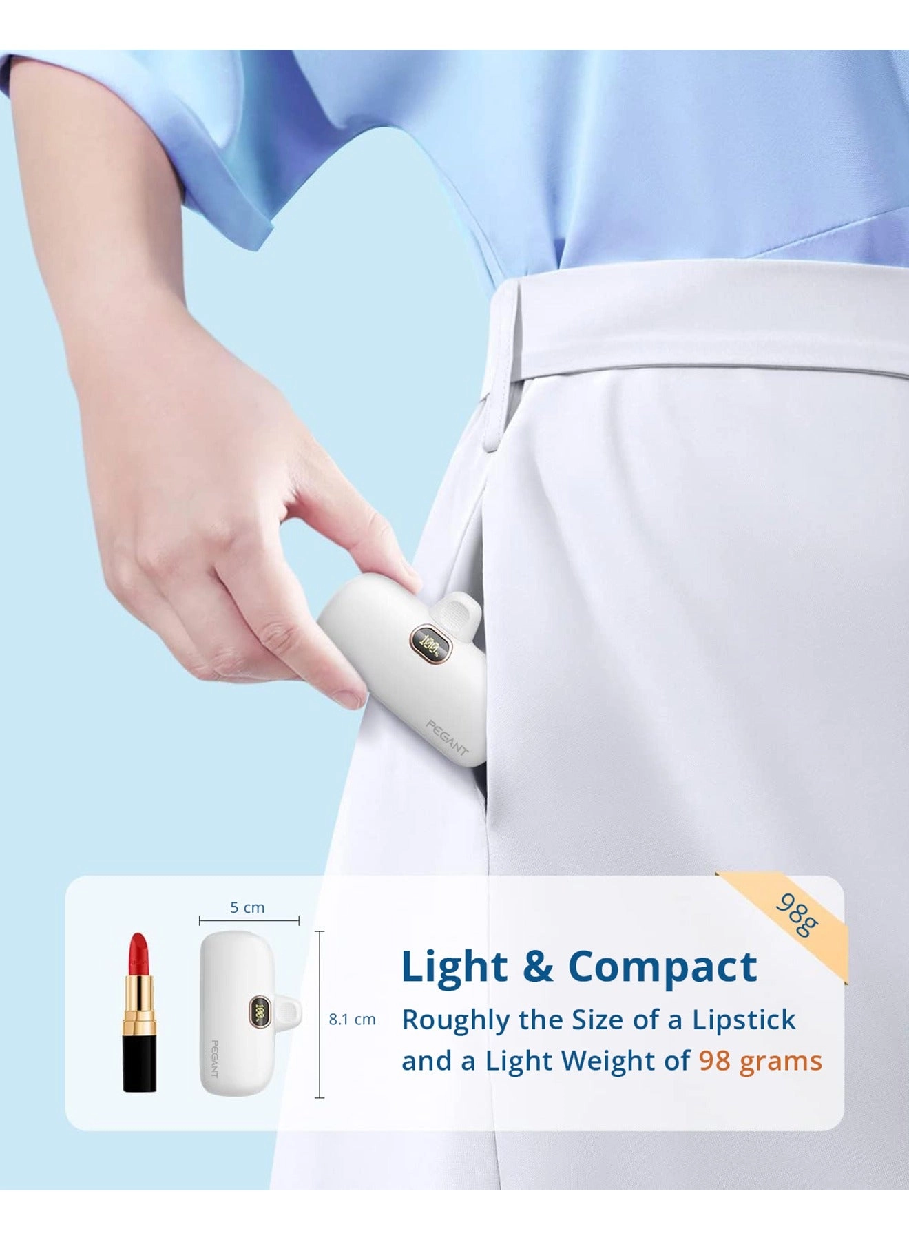 KL-YD42-C2 1INR22/71 - 5000mAh 18W