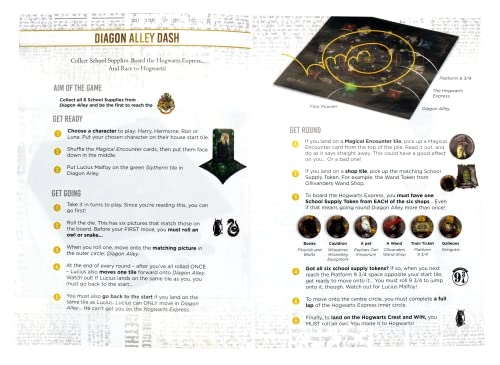 Harry Potter Diagon Alley Dash - Board Game