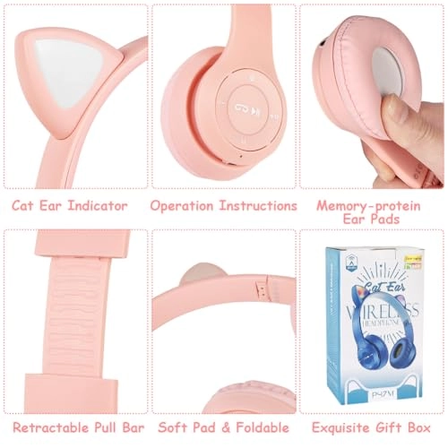 Kids Bluetooth Headphones Wireless Headphone