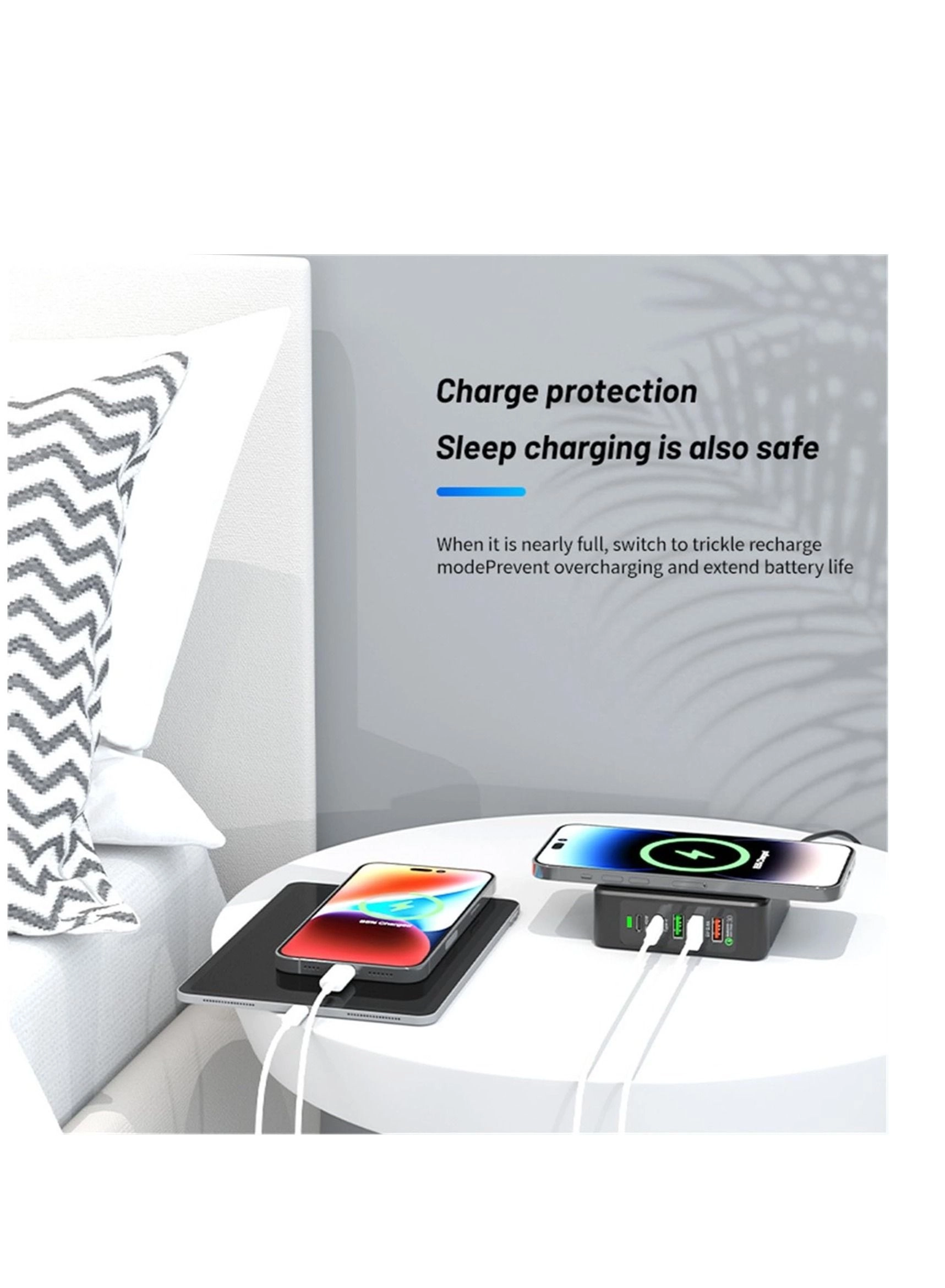 Smart Multi-Ports USB Charging Station - 75W