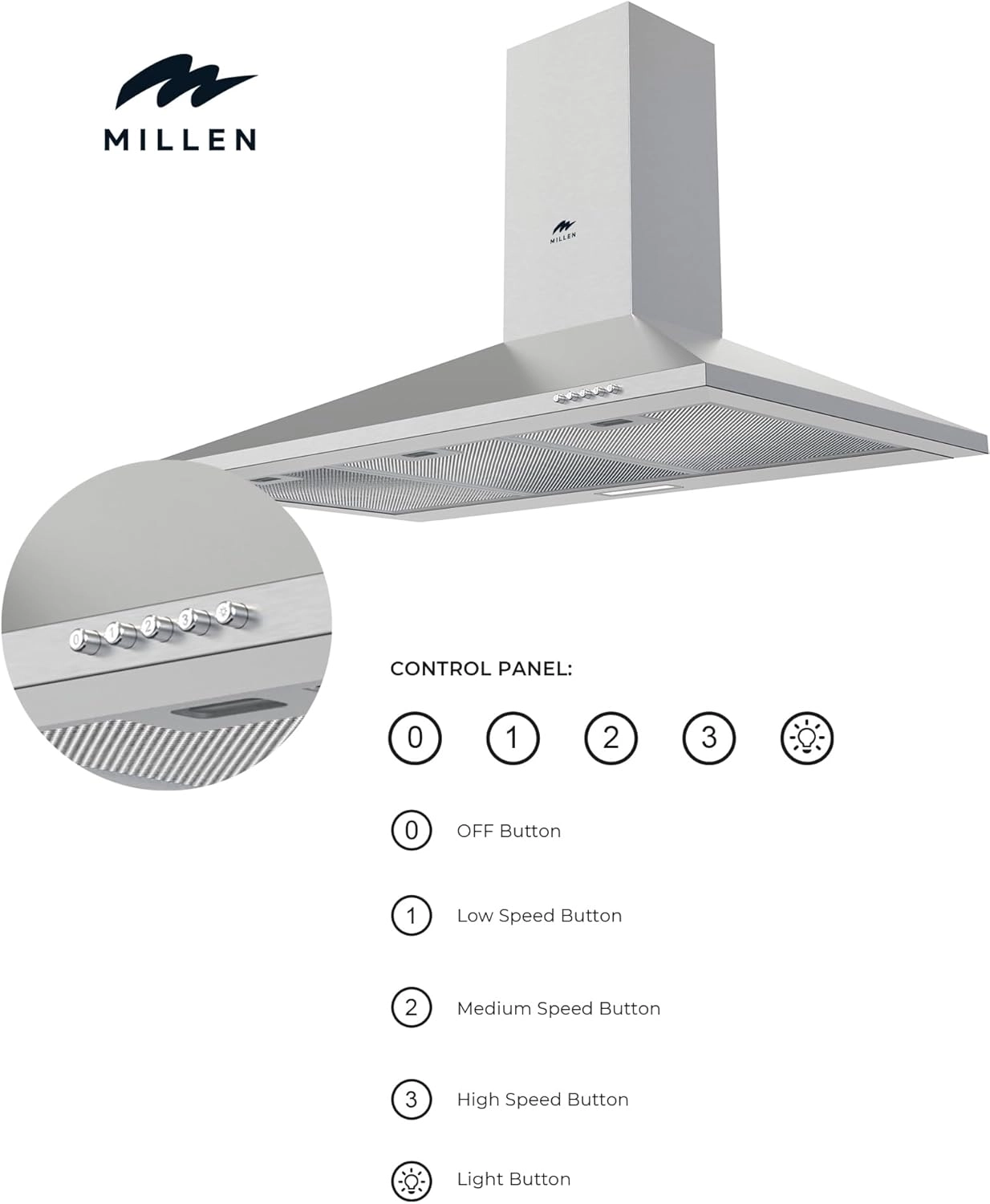 MKH 904 IX - 140–205 m3/h 90 cm