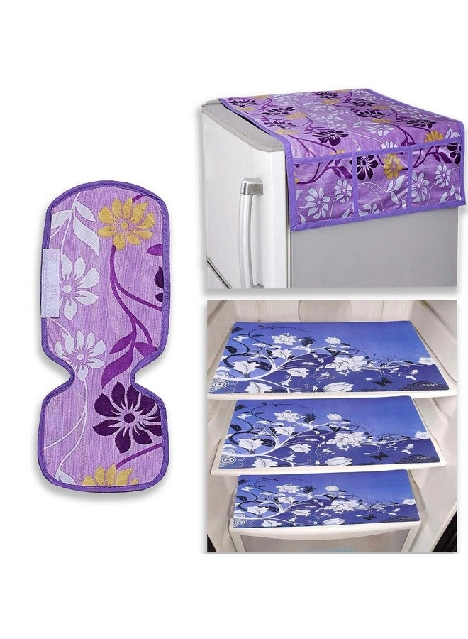 Fridge Appliance Set - PVC Maroon 94 x 54 x 1 CM