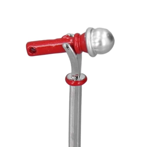 1:12 Dollhouse Miniature Wired Microphone