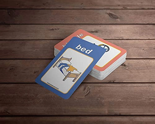 Picture Words Flash Cards - Preschool 54 pieces