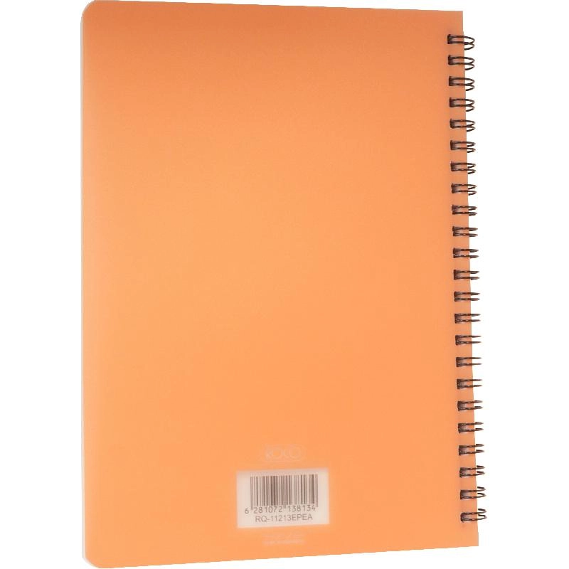 Notebook 19 X 26 cm Spiral - Grid 100 Sheets