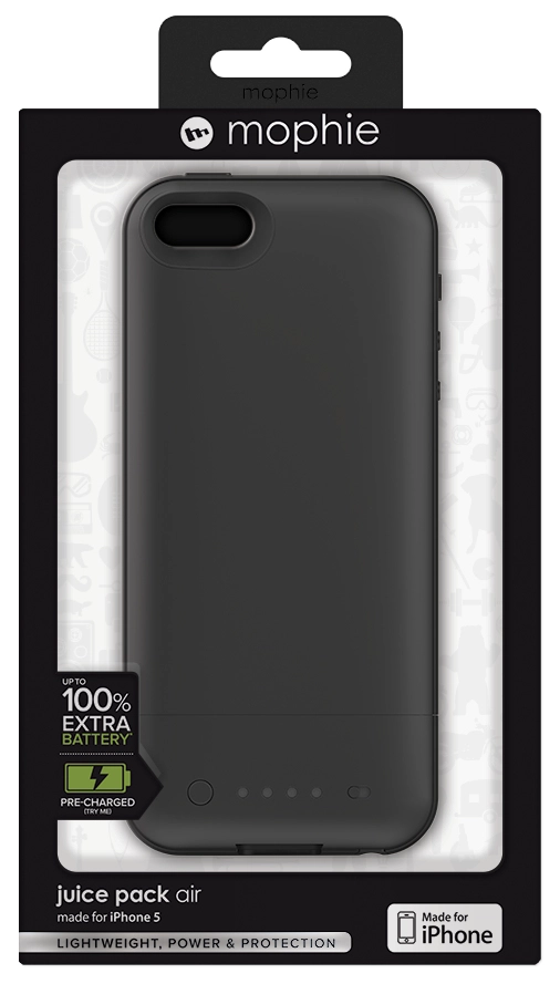 Juice Pack Case for iPhone16 Pro Max - Black