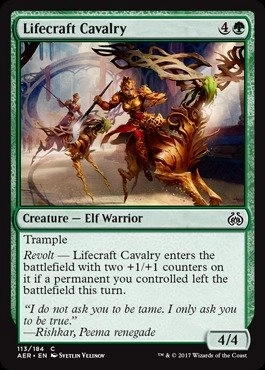 Magic: the Gathering Lifecraft Cavalry 113/184