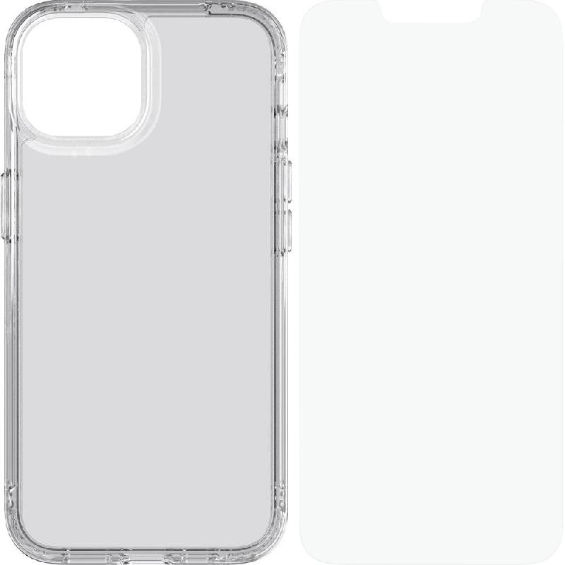 EvoClear + Impact Glass Case for iPhone 14