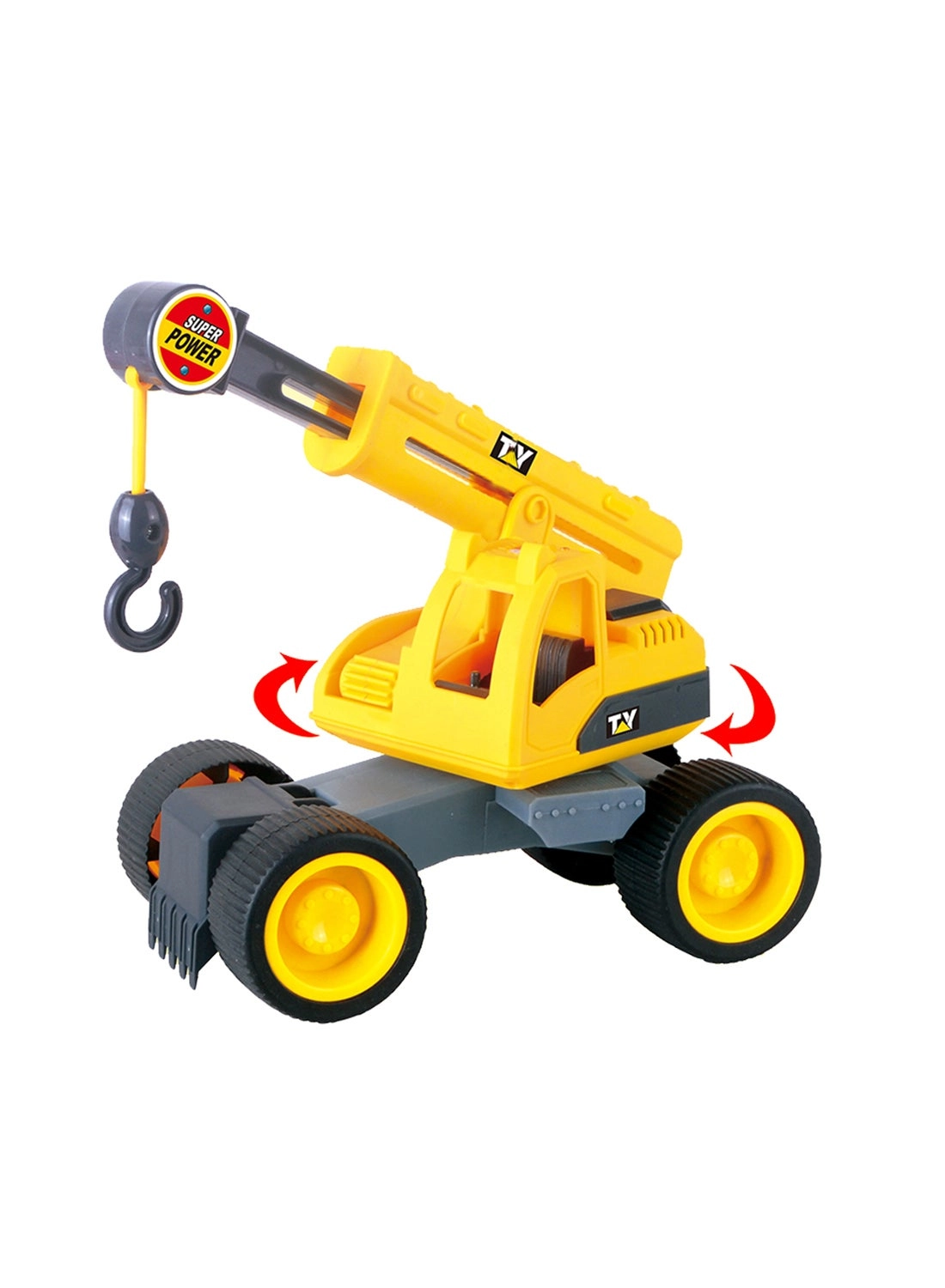 TONG YANG Free Wheel Truck - Black/Yellow/ Grey 3+ Years