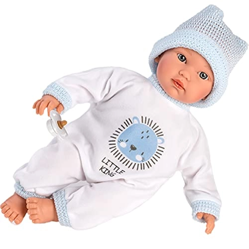 Cuquito Baby Doll - 30 cm Soft Body Blue Eyes Ages 3+