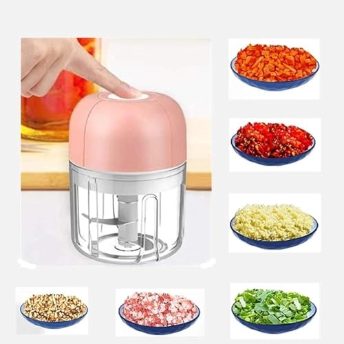 Mini electric garlic chopper - 250ml USB Charging