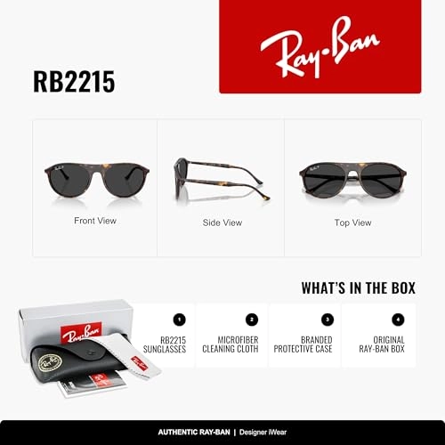 RB2215 - 59mm Havana/Polar Black
