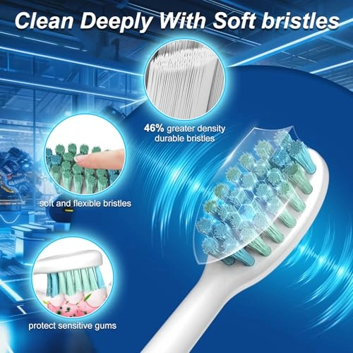 Sonic Electric Toothbrush - 6 Modes 8 Brush Heads