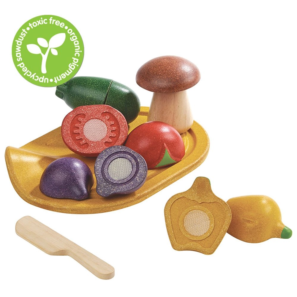 Fruit & Vegetable Play Set - 3 +
